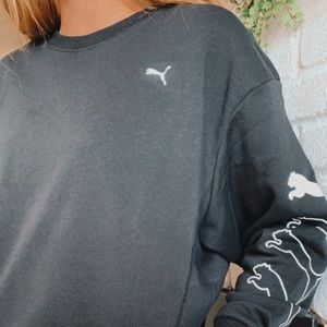 Puma Cropped Sweatshirt